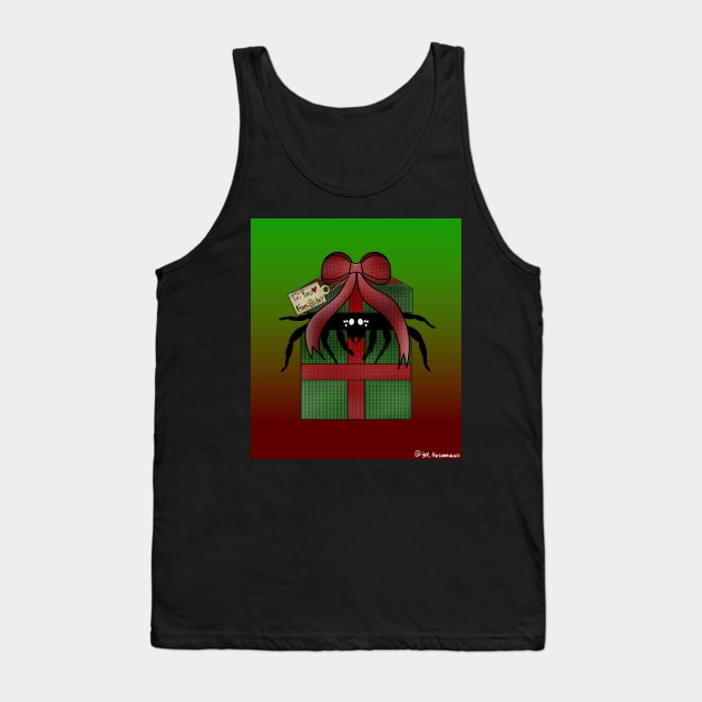 Christmas Present Spider (From: Bitey tag/Background) Tank Top by IgorAndMore